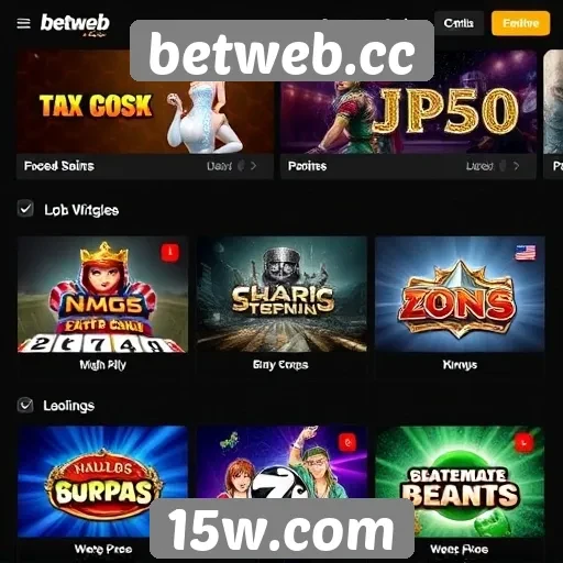 Principais jogos disponíveis em betweb.cc